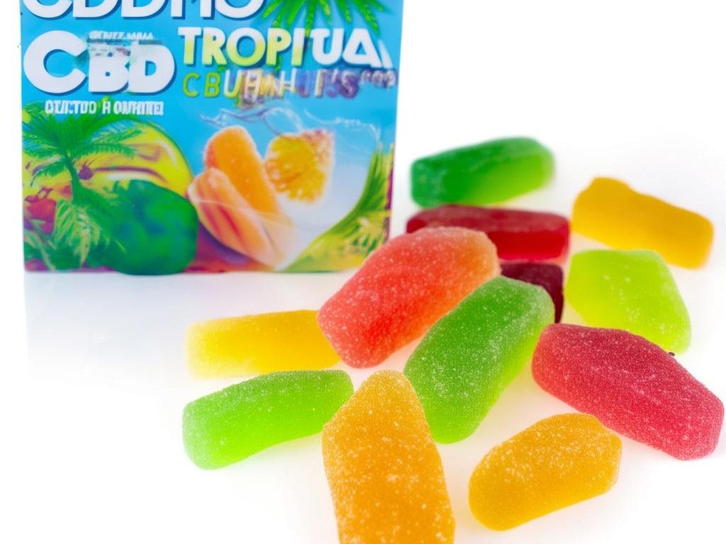 CBDMD Tropical CBD Gummies