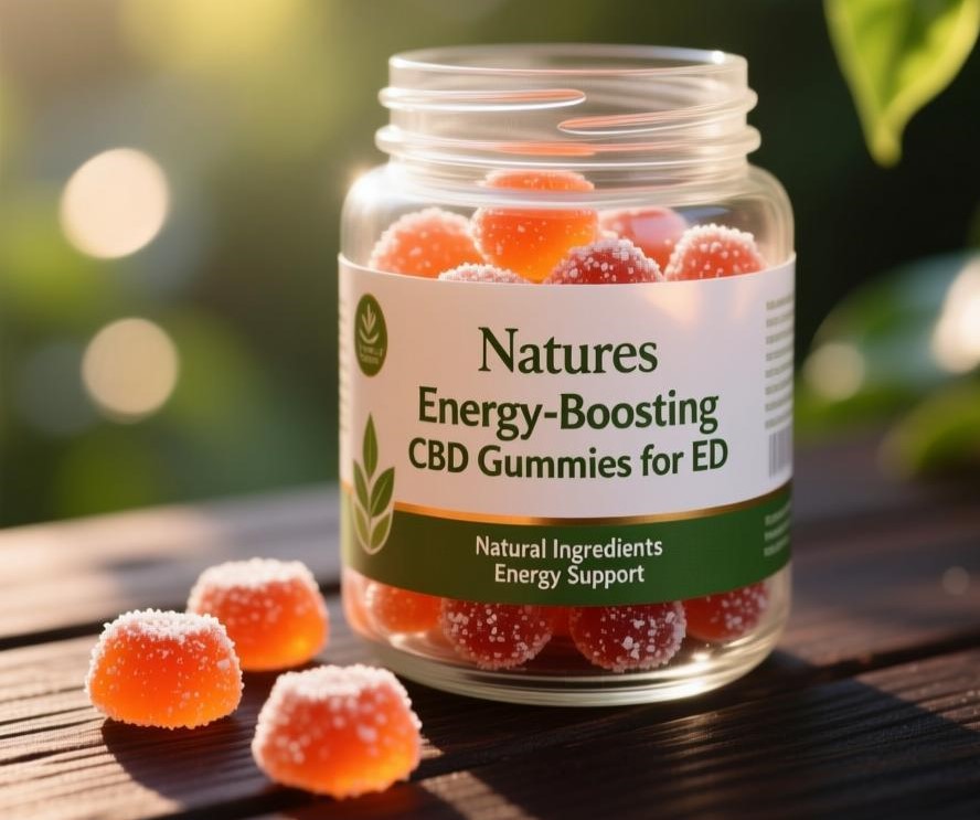 Natures Energy-Boosting CBD Gummies for ED