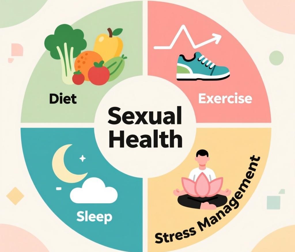key components of maintaining sexual health