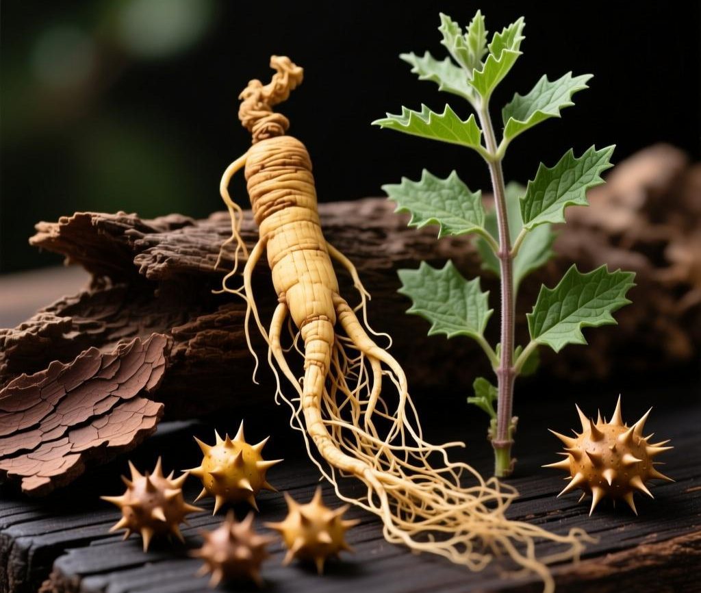 Ginseng, Horny Goat Weed, Tribulus Terrestris, Yohimbine