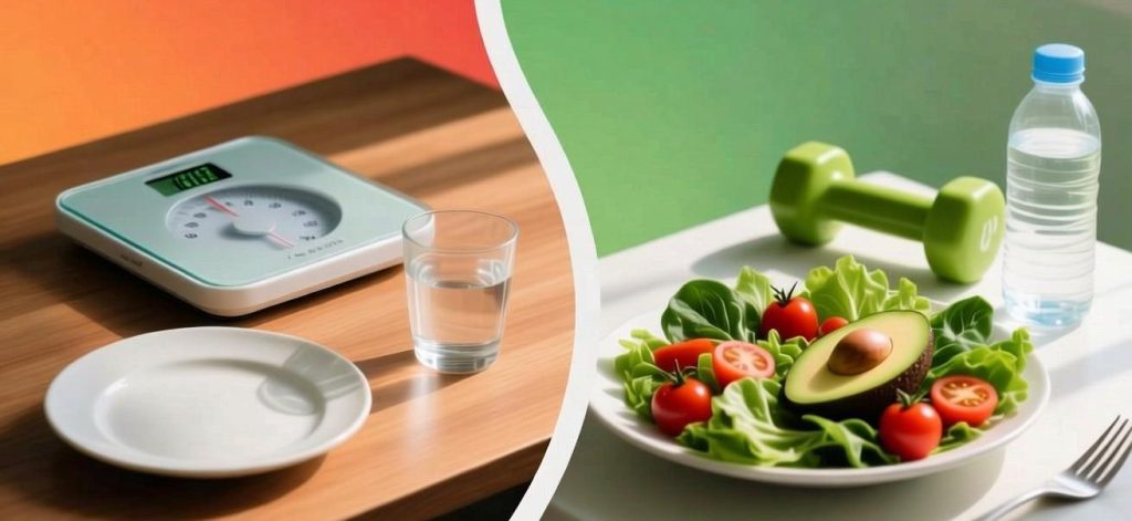 Comparison of Rapid Fasting and Sustainable Weight Loss
